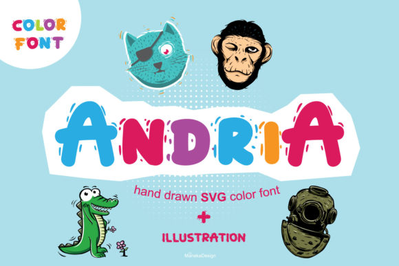 Andria: The Playful Font That Brings Projects to Life