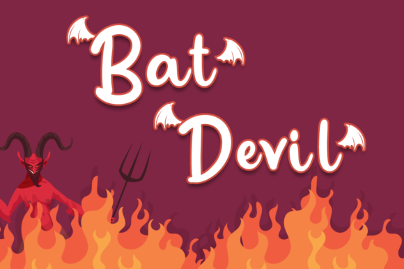 Bat Devil: Unleashing Creativity with a Cute and Unique Display Font