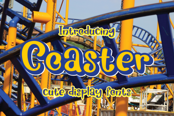 Coasters: The Quirky Display Font for Bold Branding