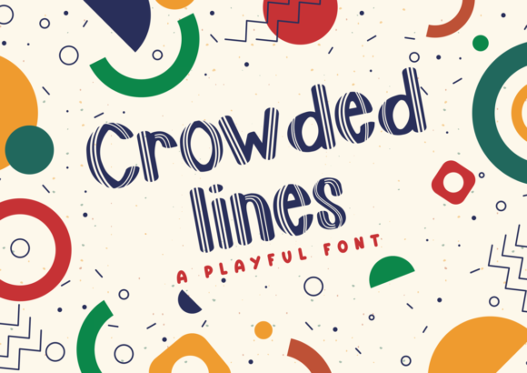 Crowded Lines Font Evaluation