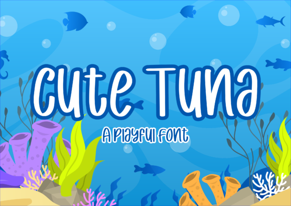 Cute Tuna: The Playful Font for Kids and Creatives