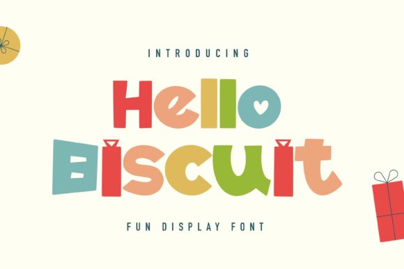 Hello Biscuit: The Friendly Font for Joyful Designs