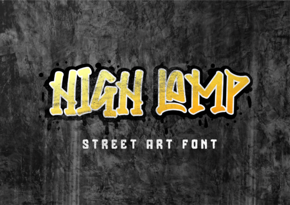 High Lamp: The Bold Choice for Futuristic Street Art Designs