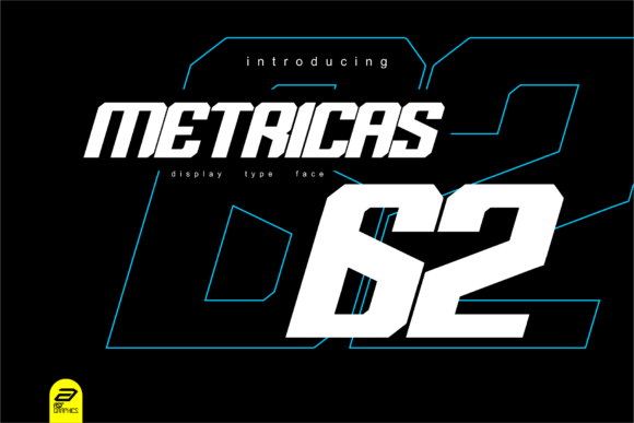 Metricas V2: A Futuristic Display Font for High-Impact Design