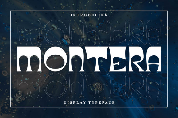 Montera: The Whimsical Display Font That Redefines Creative Freedom