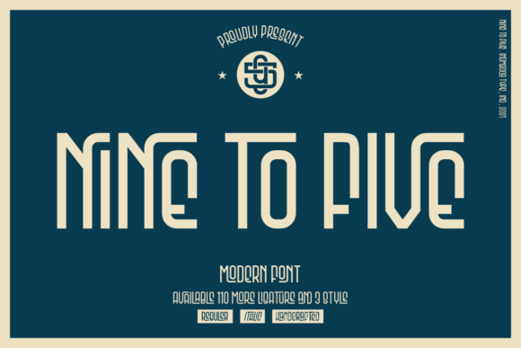 Nine to Five: The Display Font That Transforms Your Design