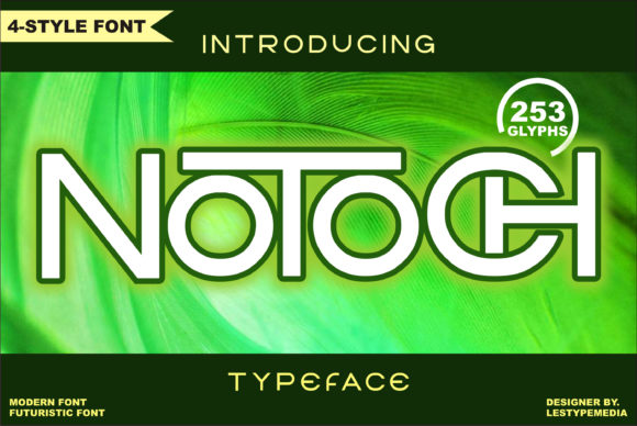 Notoch: The Futuristic Font Transforming Modern Branding