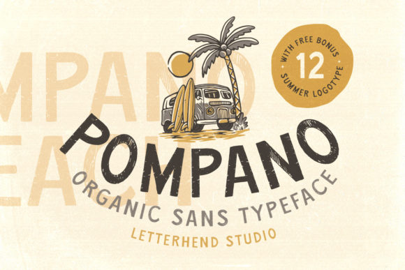 Pompano: The Bold Display Font for Memorable Design