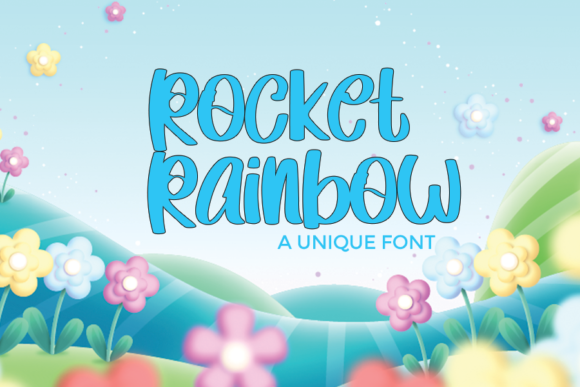 Rocket Rainbow Font Evaluation
