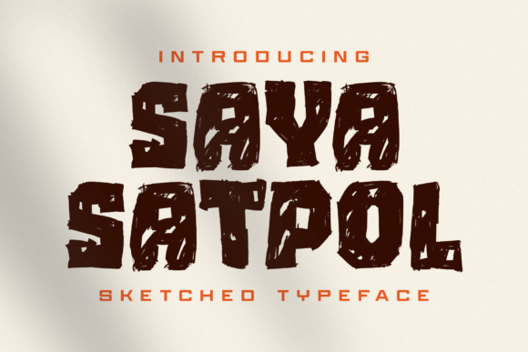 Transforming Visual Communication with the Saya Satpol Display Font