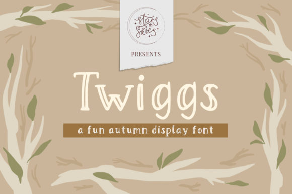 Twiggs: A Whimsical Display Font for Distinctive Branding