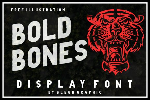 Unlock Vintage Vibes: Why Bold Bones is the Ultimate Display Font for Modern Designers