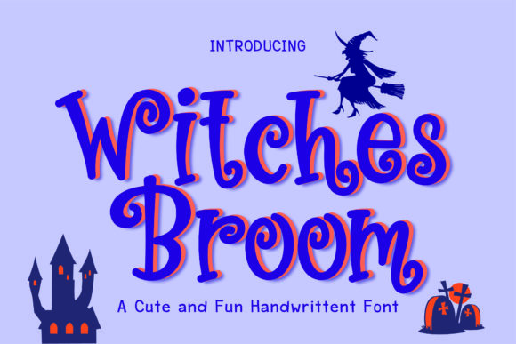 Witches Broom: A Whimsical Font for Joyful Design